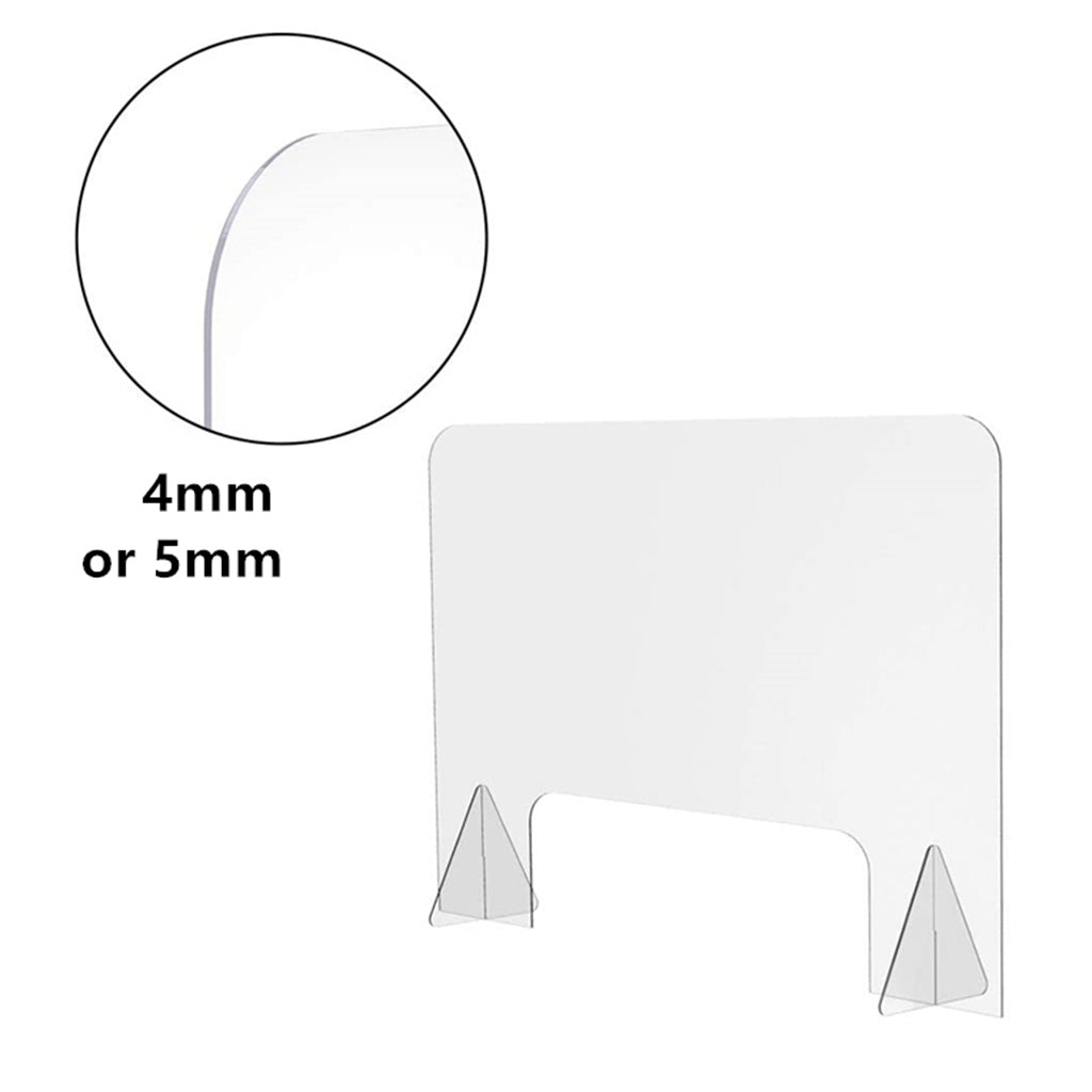 Sneeze Guard Protection Acrylic Safety Counter Barrier Nail Salon Office A