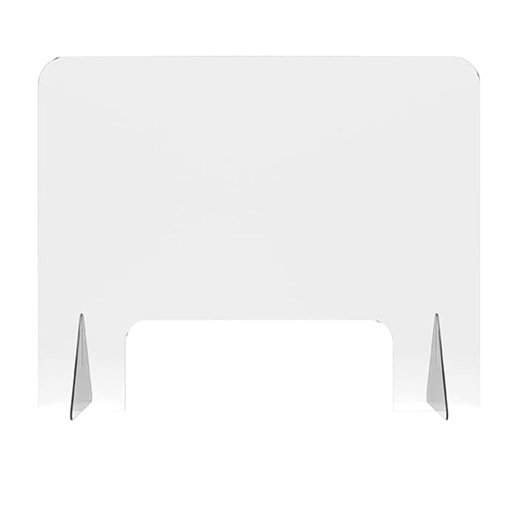 Sneeze Guard Protection Acrylic Safety Counter Barrier Nail Salon Office B