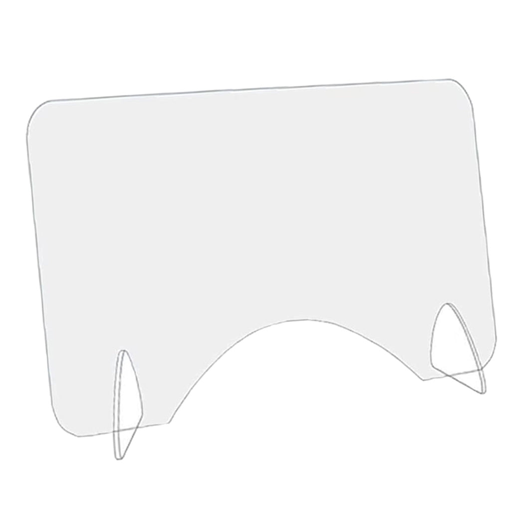 Sneeze Guard Protection Acrylic Safety Counter Barrier Nail Salon Office G