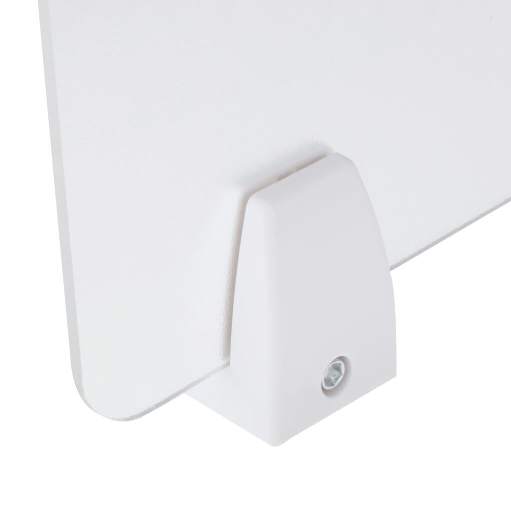 Sneeze Guard Distancing Barrier Desk Shield Lightweight Protector Translucent 30x50cm
