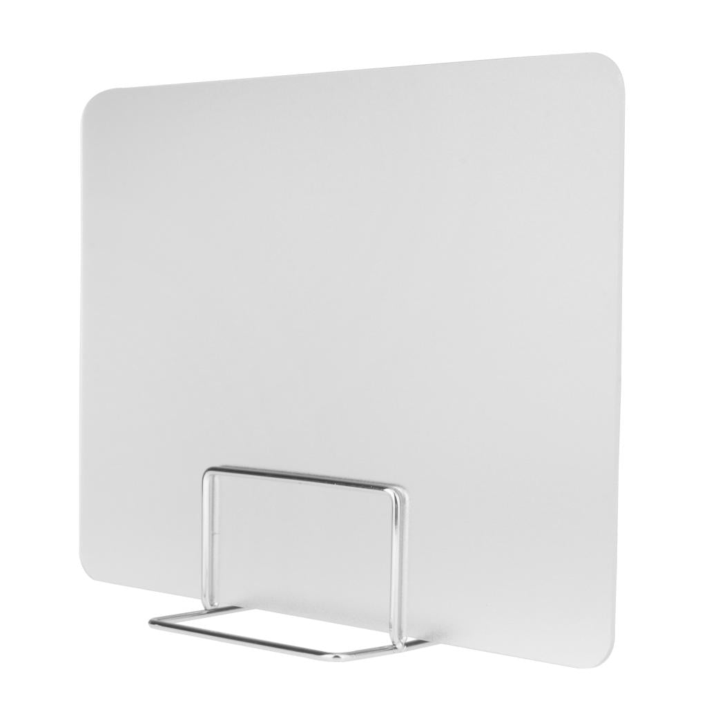 Sneeze Guard Distancing Barrier Desk Shield Portable Lightweight Protect Translucent 30x40cm