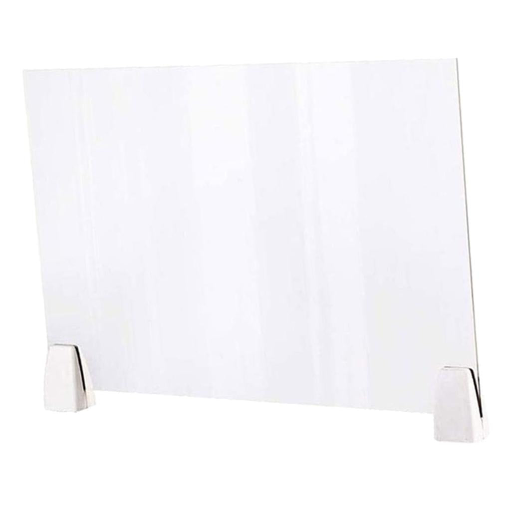 Sneeze Guard Clear Acrylic Safety Counter Shield fit Nail Salon Checkout
