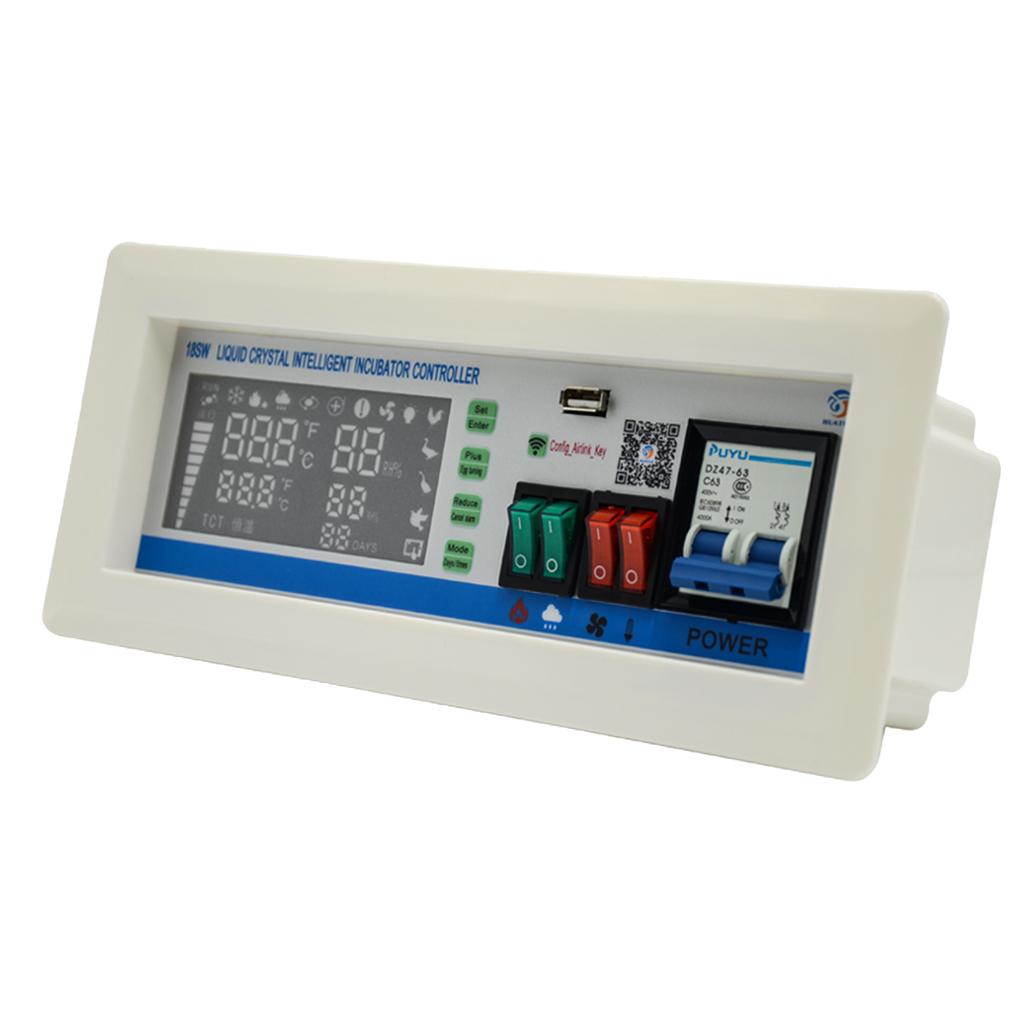 Pro XM-18SW Automatic Egg Incubator Controller App Control Humidity Sensors