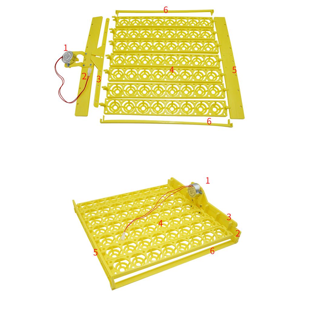 Automatic 48-154 Egg Turning Tray for Chicken Duck Egg Hatcher Accs Supplies 132 Egg