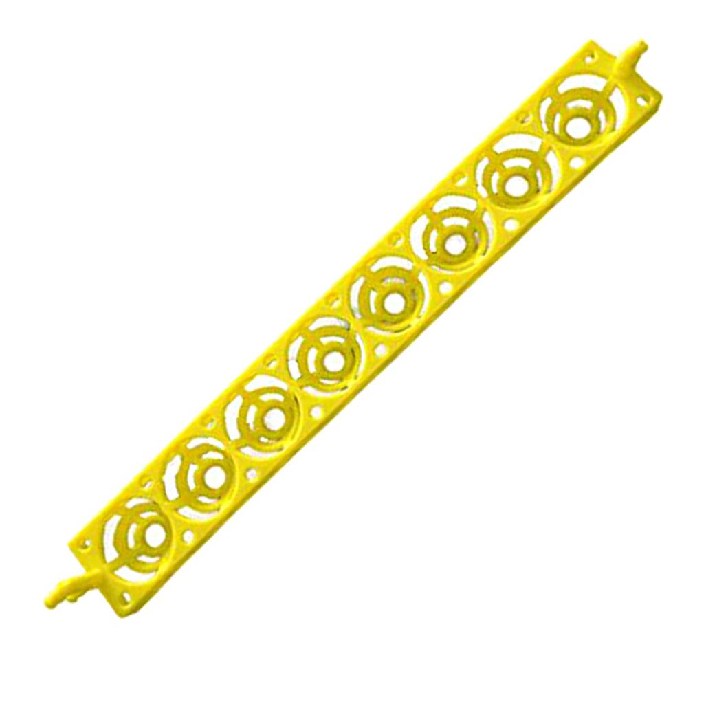 Egg Turning Tray for Duck Poultry Goose Birds Accs Replacement Parts Yellow 8 Egg