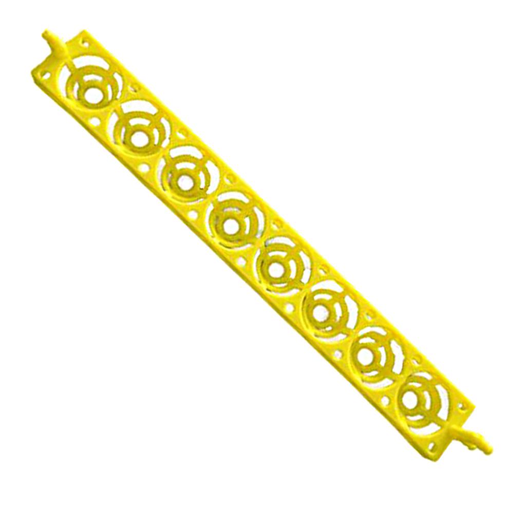 Egg Turning Tray for Duck Poultry Goose Birds Accs Replacement Parts Yellow 8 Egg