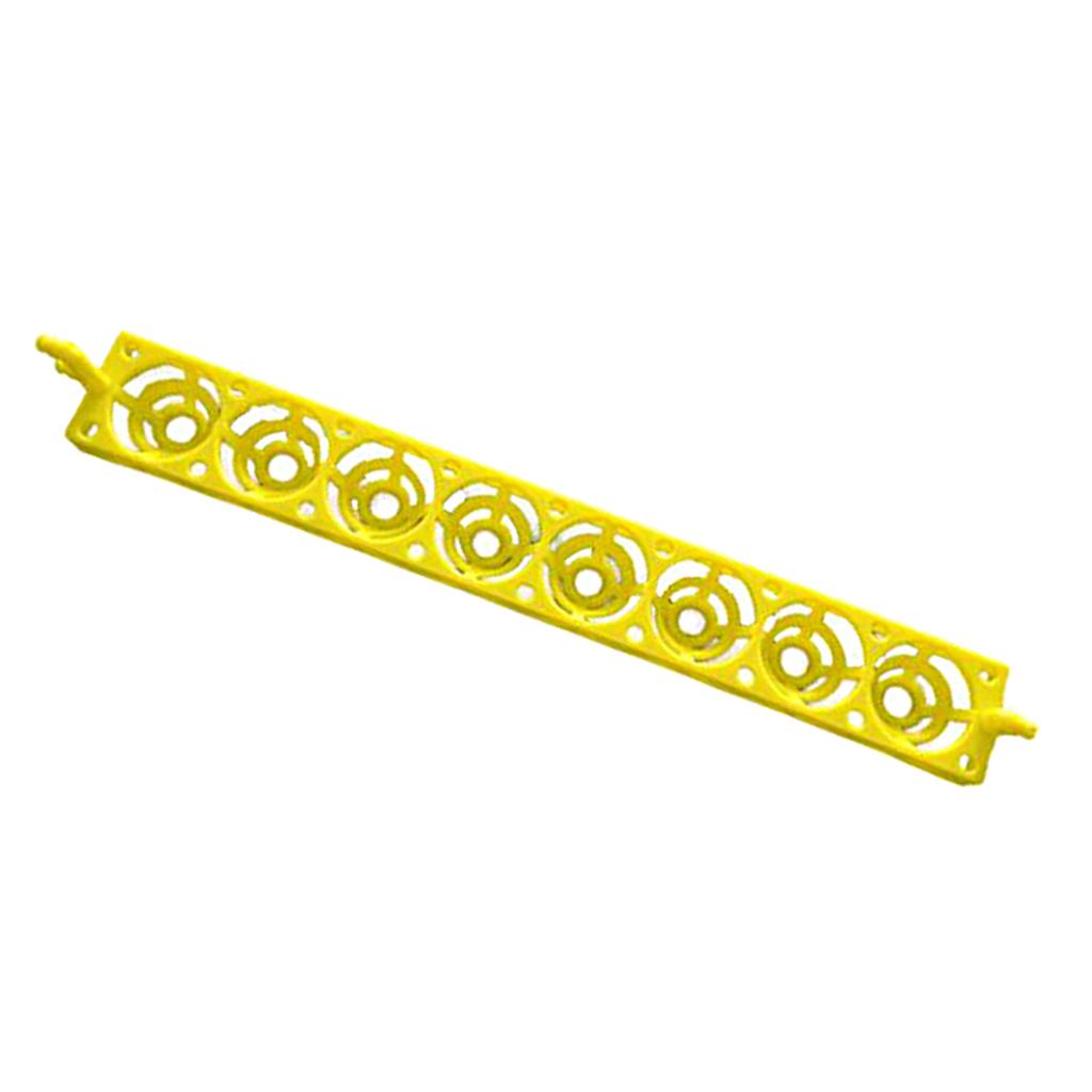 Egg Turning Tray for Duck Poultry Goose Birds Accs Replacement Parts Yellow 8 Egg