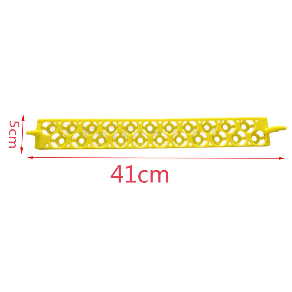 Egg Turning Tray for Duck Poultry Goose Birds Accs Replacement Parts Yellow 22 Egg