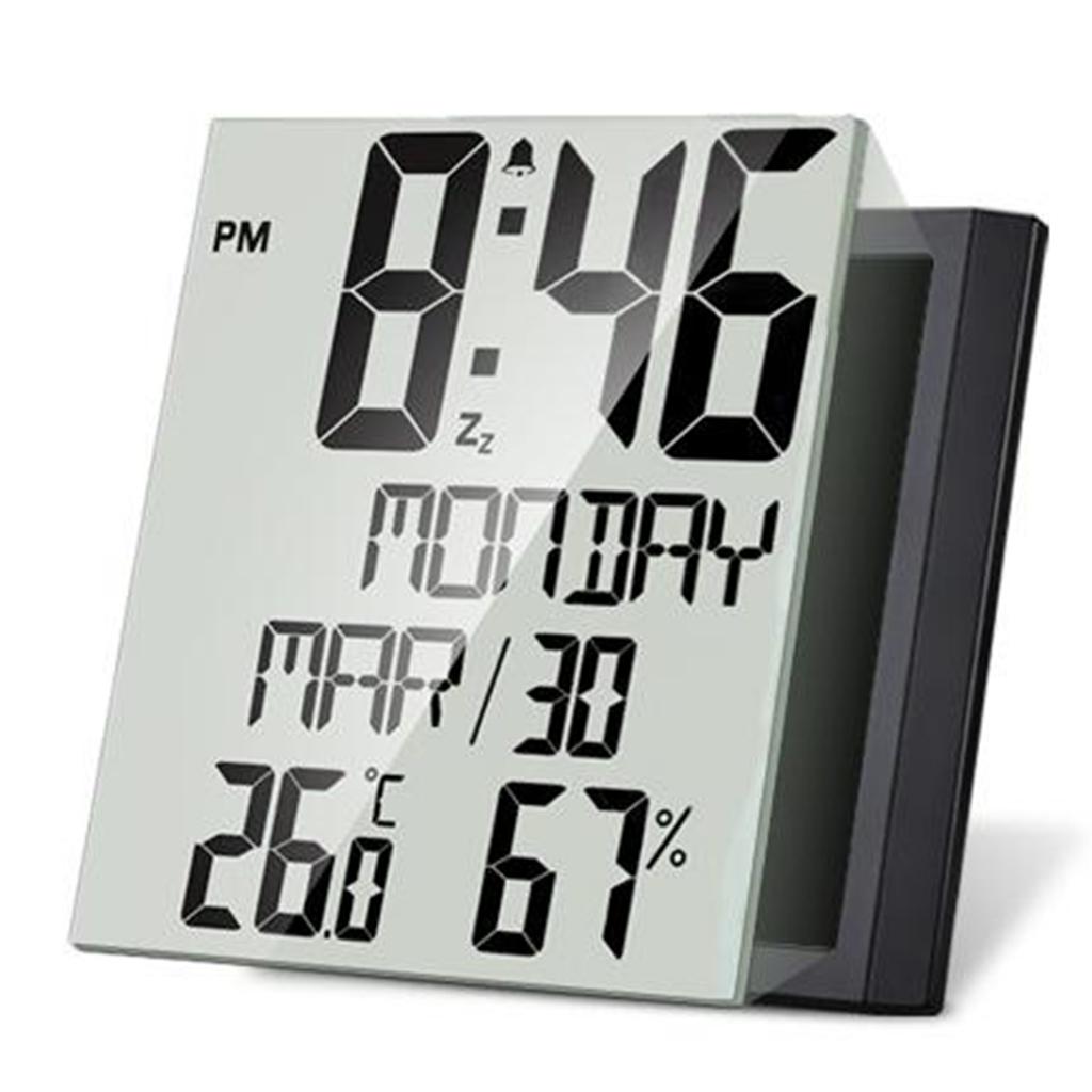 Digital Clock Family Temp Humidity Gauge Calendar Reminders Max/Min Records