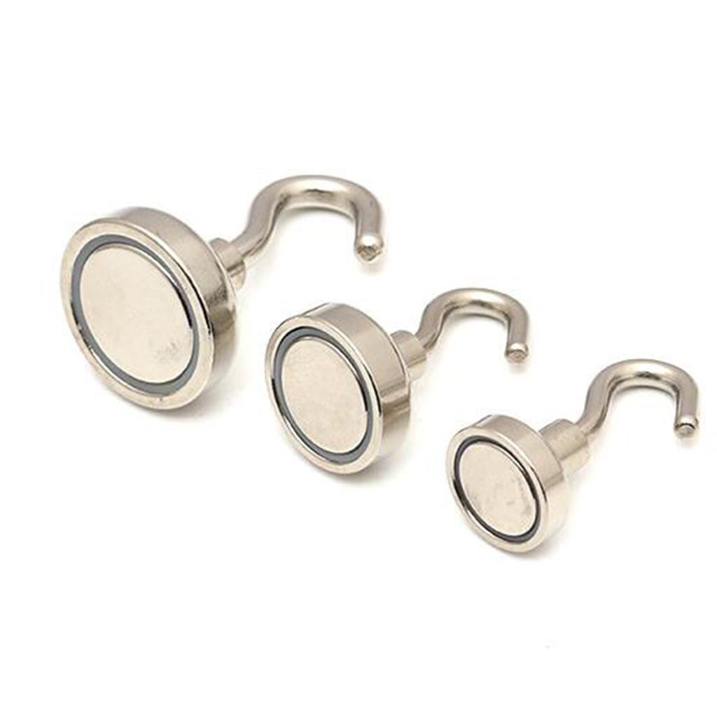 Heavy Duty Pull Force Magnets Hook Industrial Home Office Neodymium Magnets 12KG pull