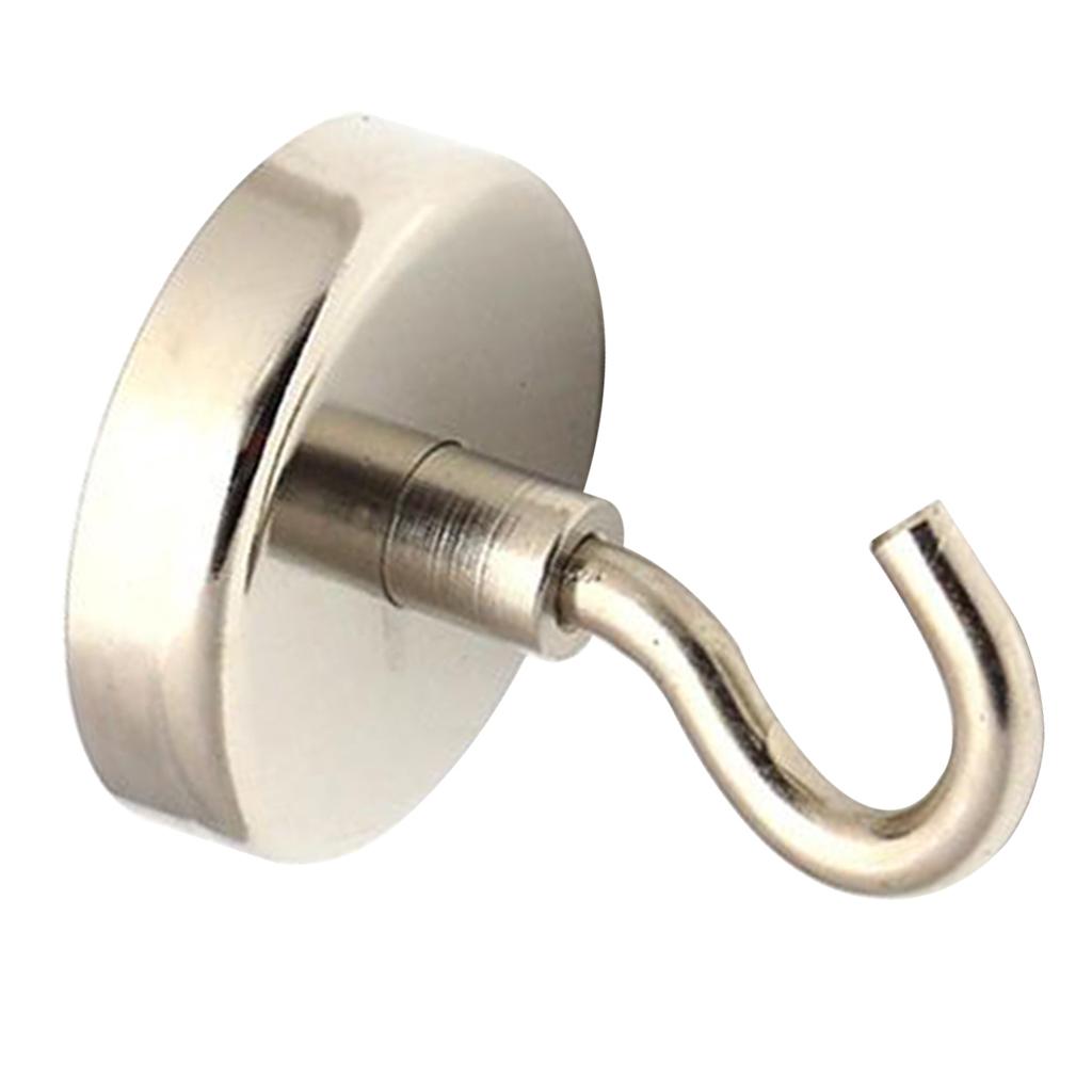 Heavy Duty Pull Force Magnets Hook Industrial Home Office Neodymium Magnets 34KG pull