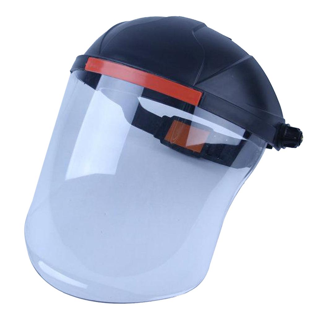 Headdress Safety Welding Face Shield Anti-Dust Splash-Proof balck+white