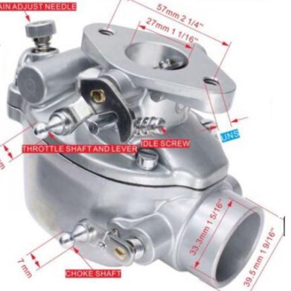 8N9510C-HD Carburetor for Ford Tractor 2N 8N 9N with Gaskets and Hardware