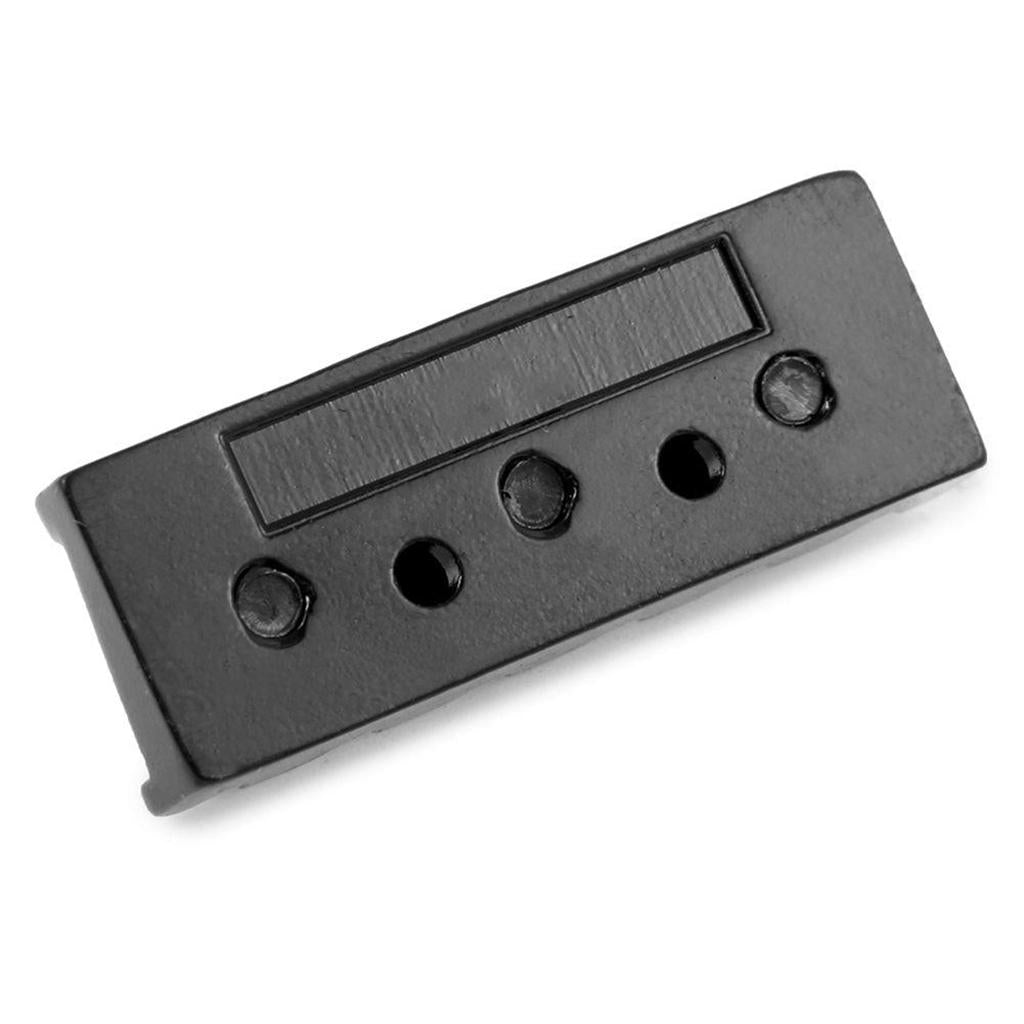 Guitar Locking Nut 42mm String Lock for 6 String Electric Guitar Black