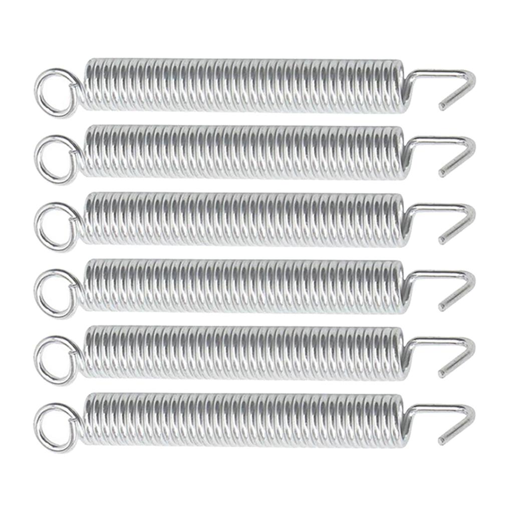 Tremolo Springs, Silver, Set of 6, Fits St Electric Guitar tension springs