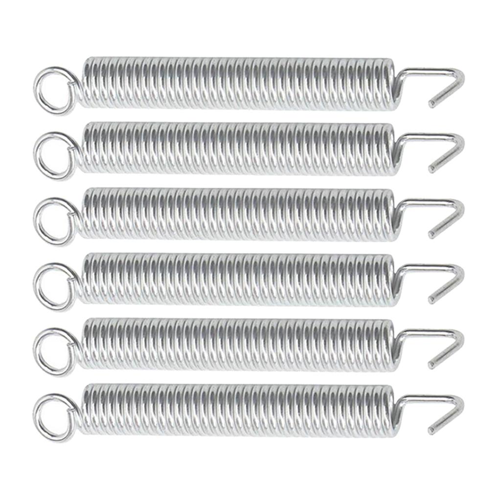 Tremolo Springs, Silver, Set of 6, Fits St Electric Guitar tension springs