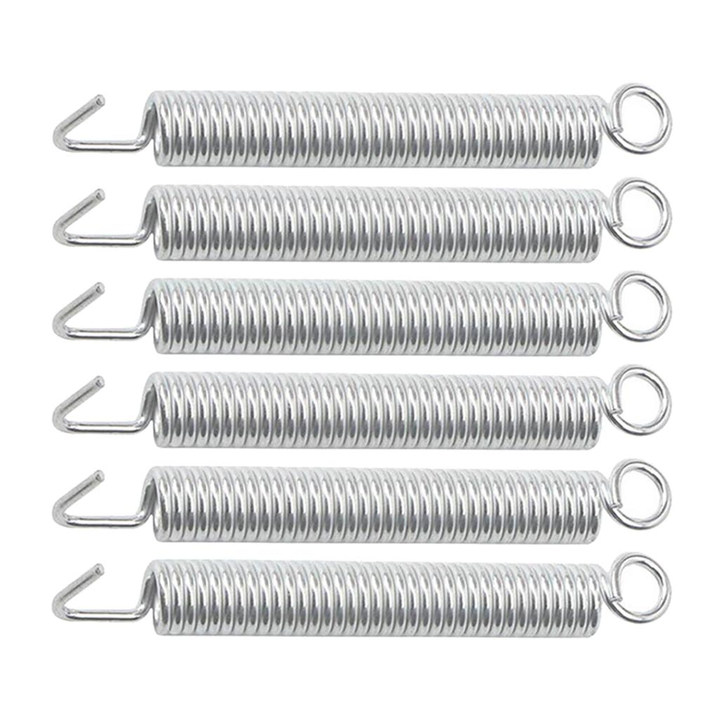 Tremolo Springs, Silver, Set of 6, Fits St Electric Guitar tension springs