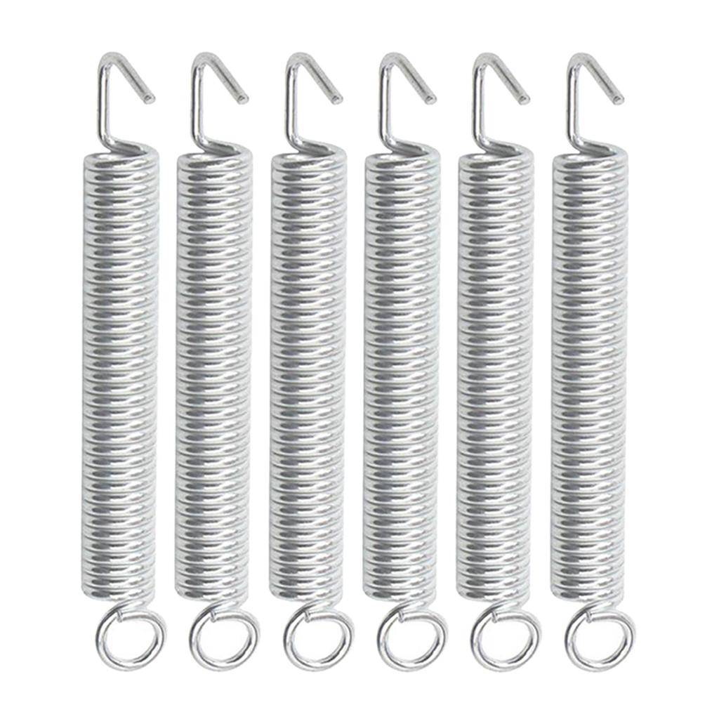 Tremolo Springs, Silver, Set of 6, Fits St Electric Guitar tension springs