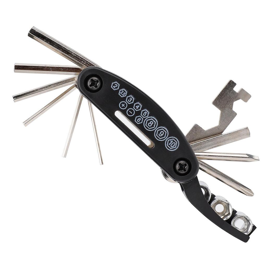 15 in 1 Multi-tool Hex Key Guitar Bass Luthier Tool Kit Repair Accessories