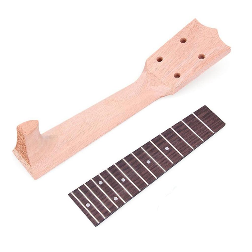 Ukulele Neck and Fingerboard for Concert 21 23 26 Inch Ukulele Parts 26 inch