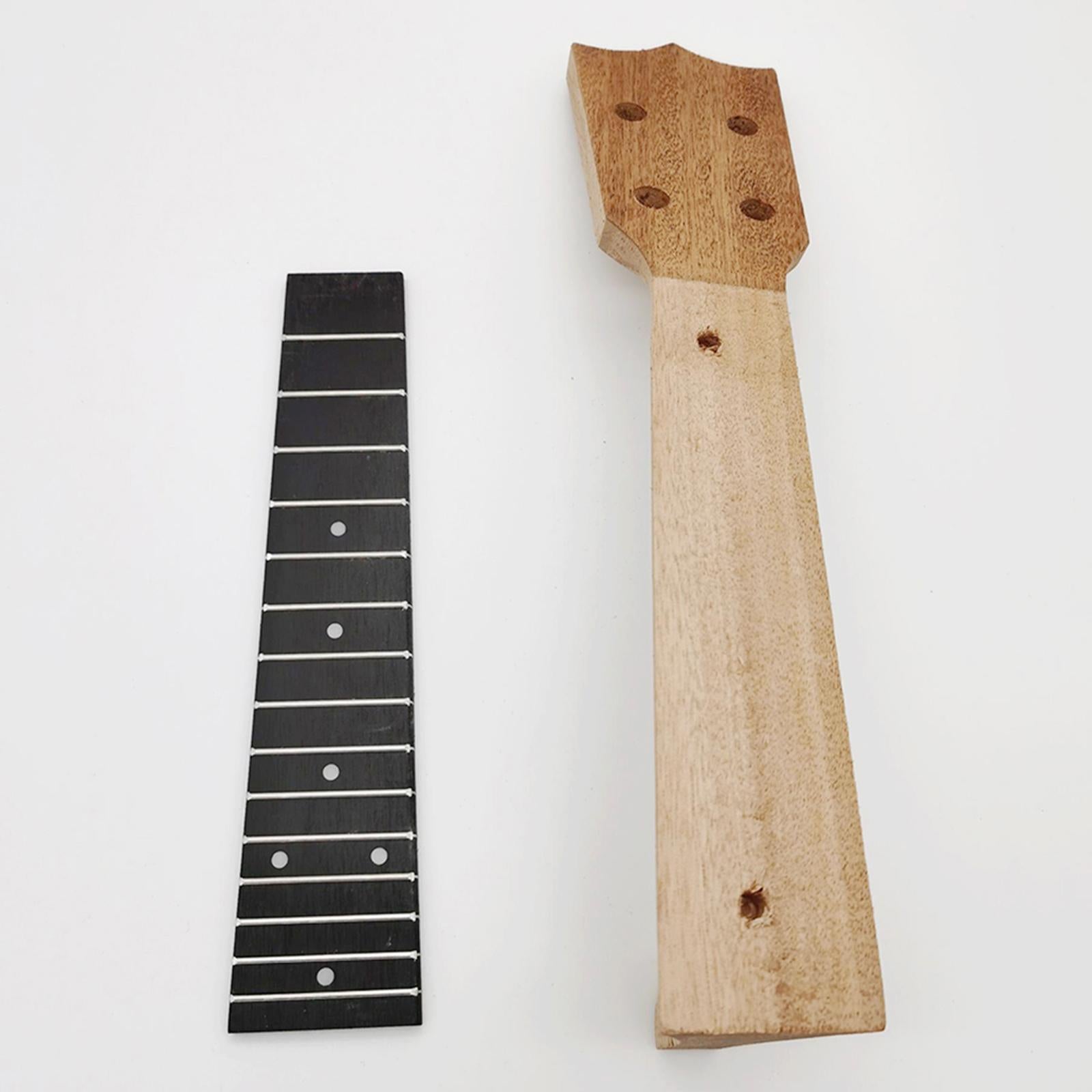 Ukulele Neck and Fingerboard for Concert 21 23 26 Inch Ukulele Parts 21 inch