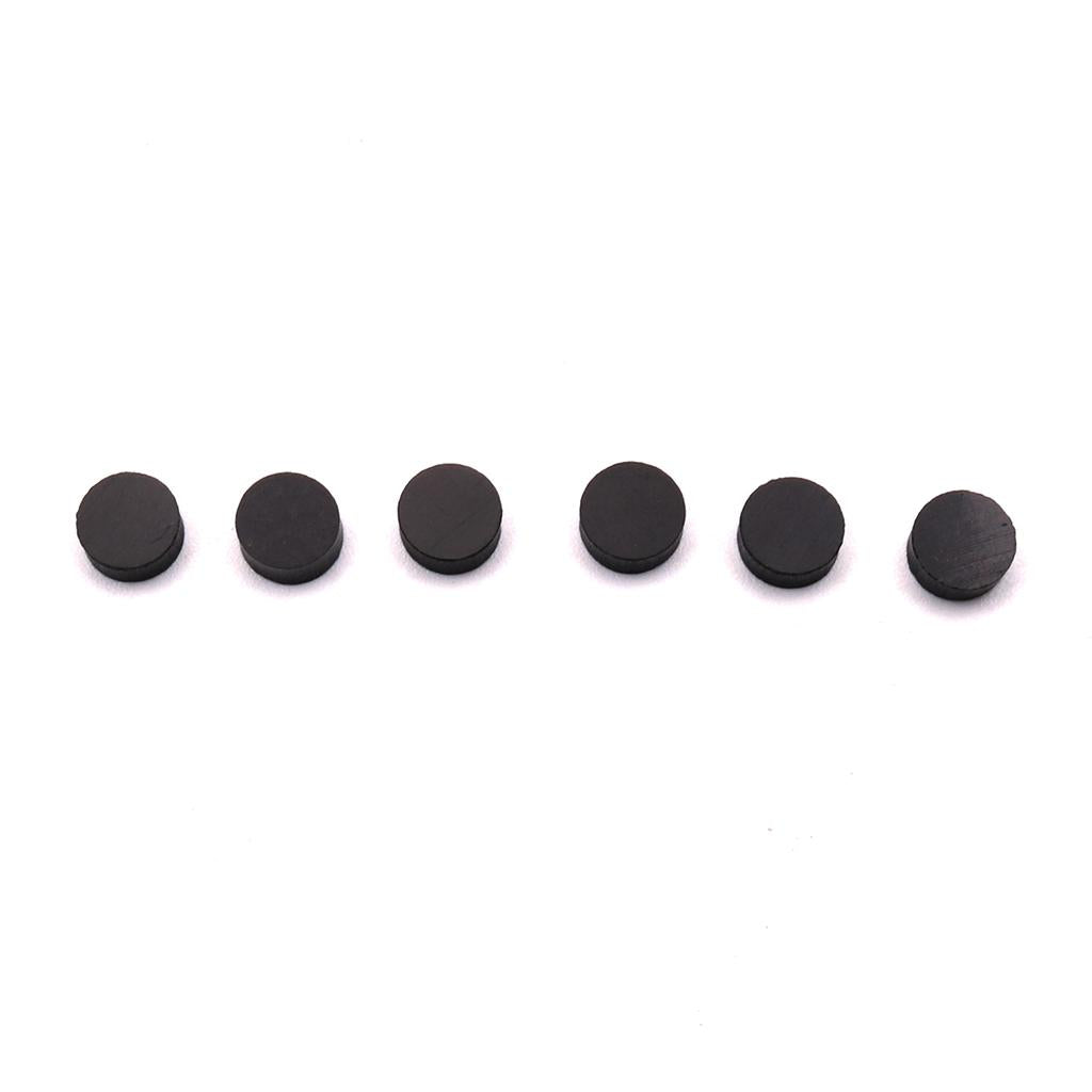 Guitar Dot, Acrylic Guitar Fingerboard Dots 6.0x2.5mm Luthier Repair Black