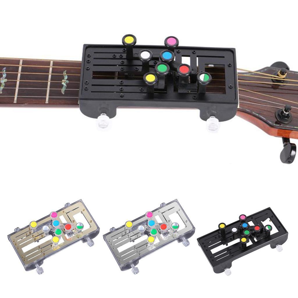 Classical Guitar Learning System Teaching Aid Chord Practrice Black