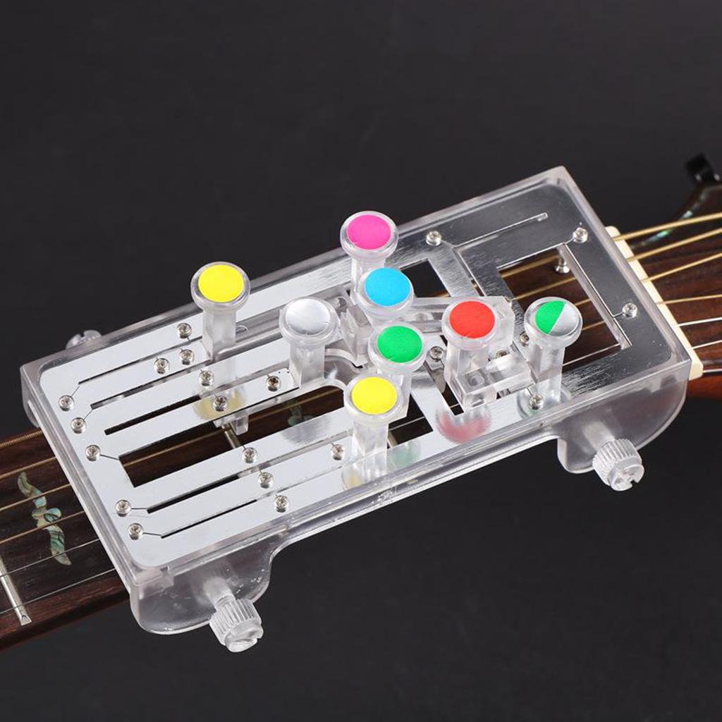 Classical Guitar Learning System Teaching Aid Chord Practrice Silver