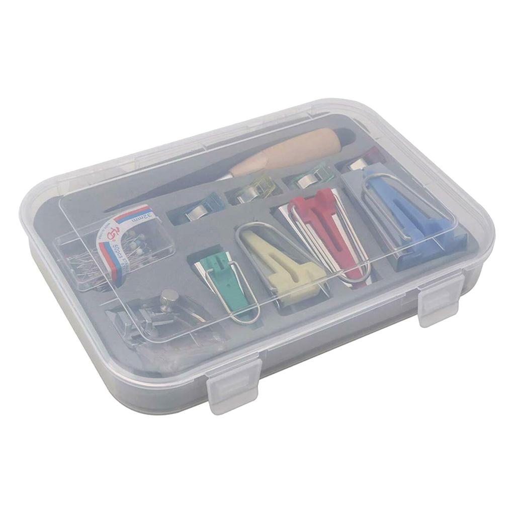 56pcs/set Bias Tape Maker Set For Sewing & Quilting DIY Tools