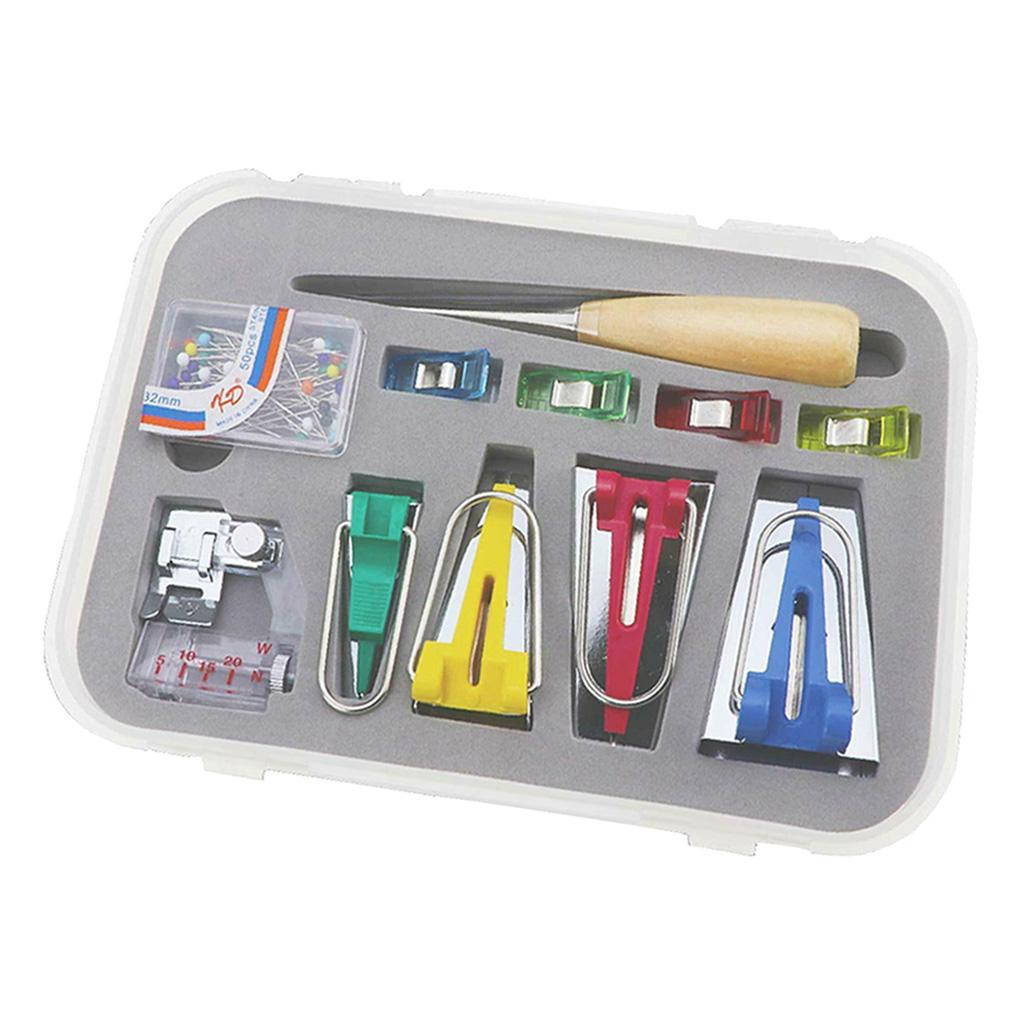 56pcs/set Bias Tape Maker Set For Sewing & Quilting DIY Tools