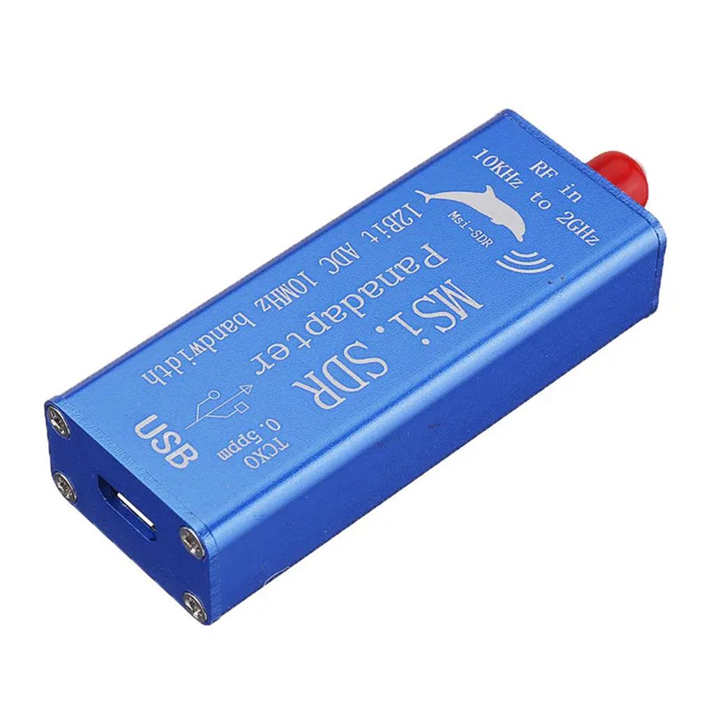 Software Radio Module MSI.SDR Receiver Non-RTL 12-bit ADC Aluminum Case