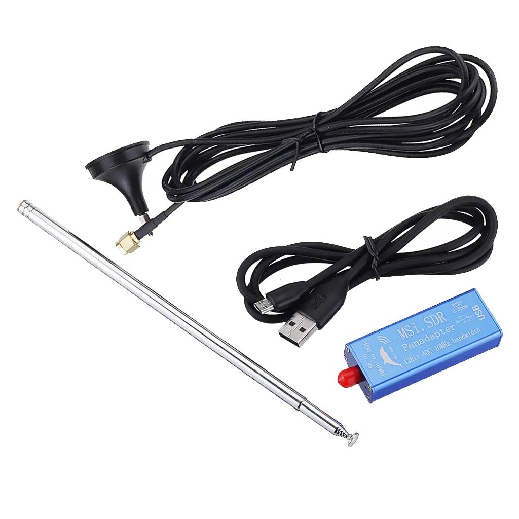 Software Radio Module MSI.SDR Receiver Non-RTL 12-bit ADC Aluminum Case