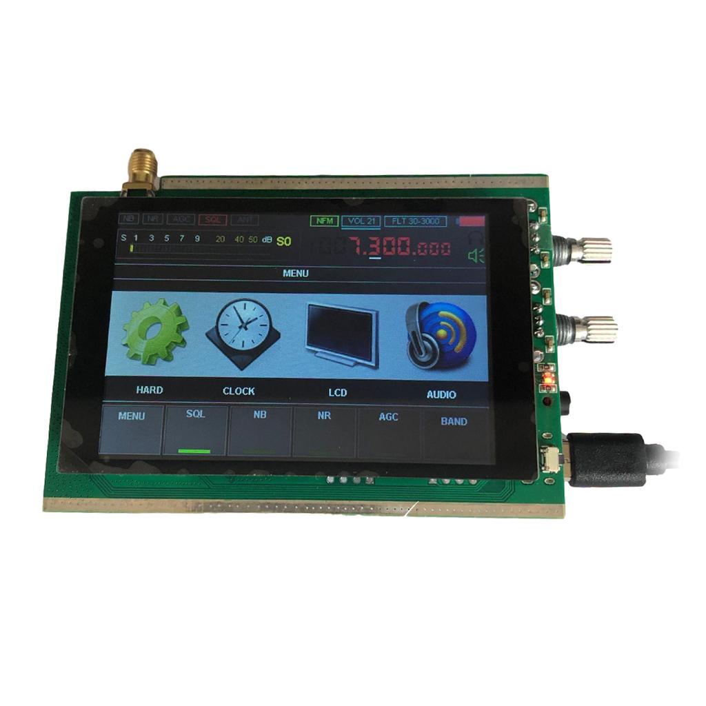 3.5" 50KHz-200MHz Malachite SDR Receiver Shortwave + Speakers