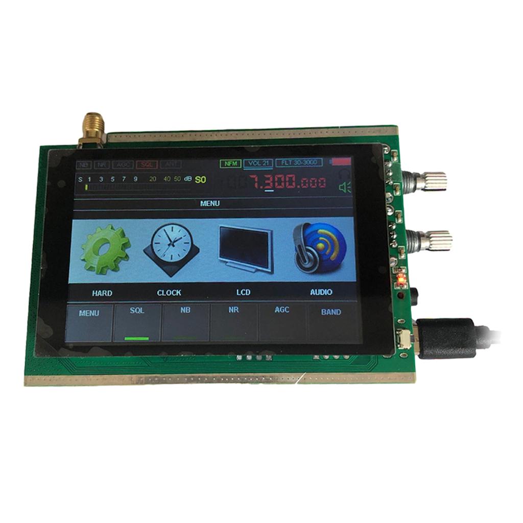 3.5" 50KHz-200MHz Malachite SDR Receiver Shortwave + Speakers