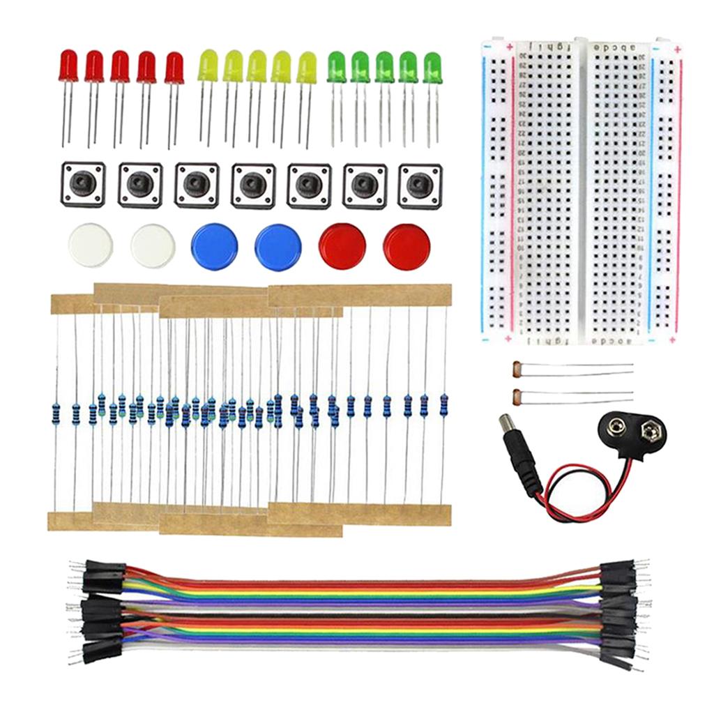 Electronic kit Including Components and Resistor for Beginners DIY Projects