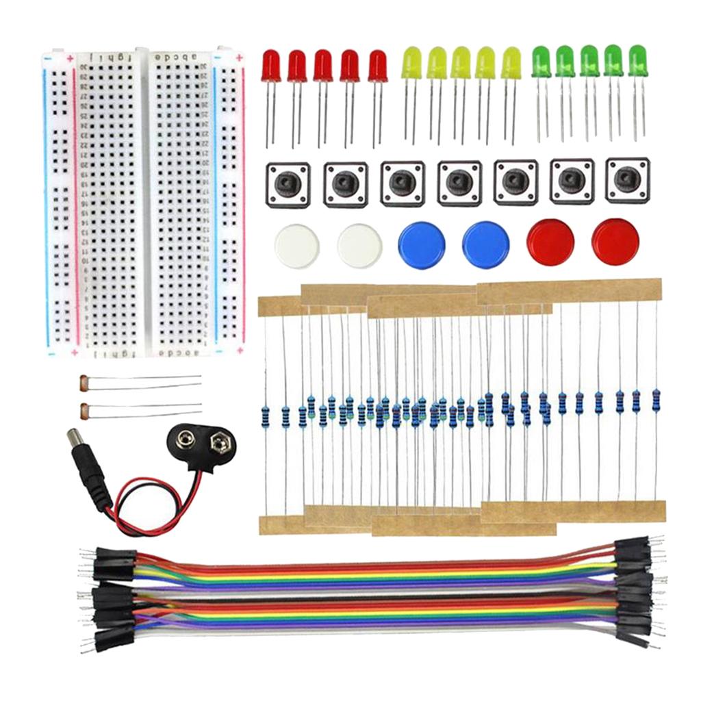 Electronic kit Including Components and Resistor for Beginners DIY Projects