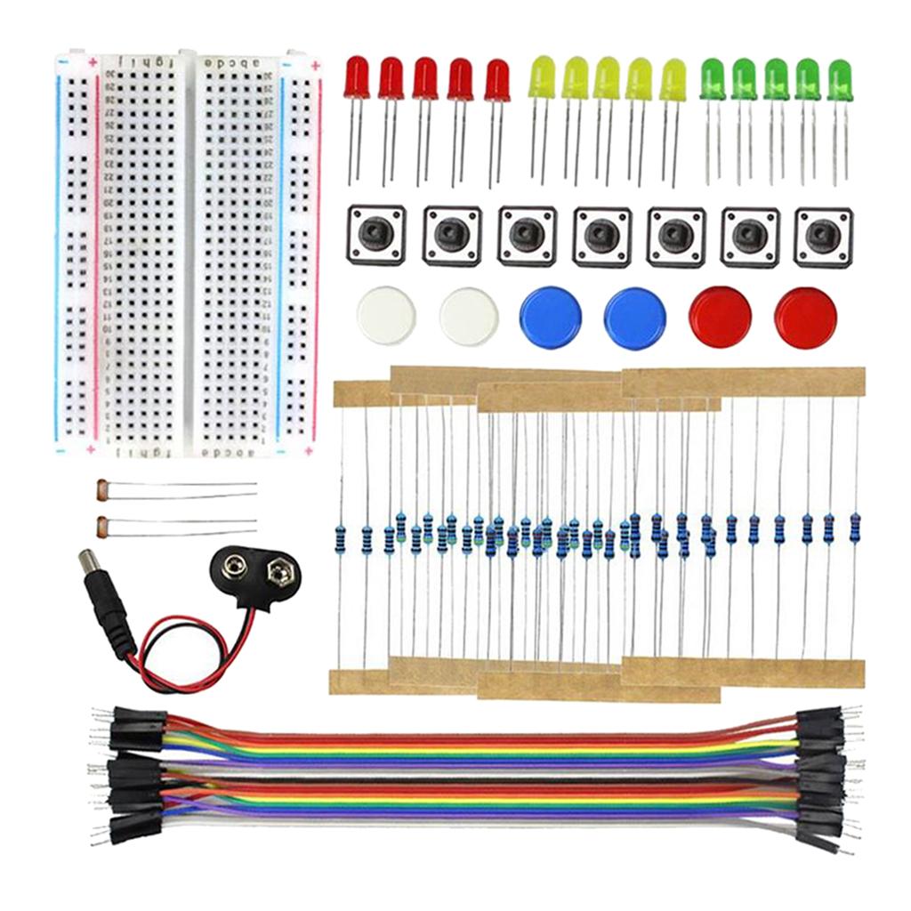 Electronic kit Including Components and Resistor for Beginners DIY Projects