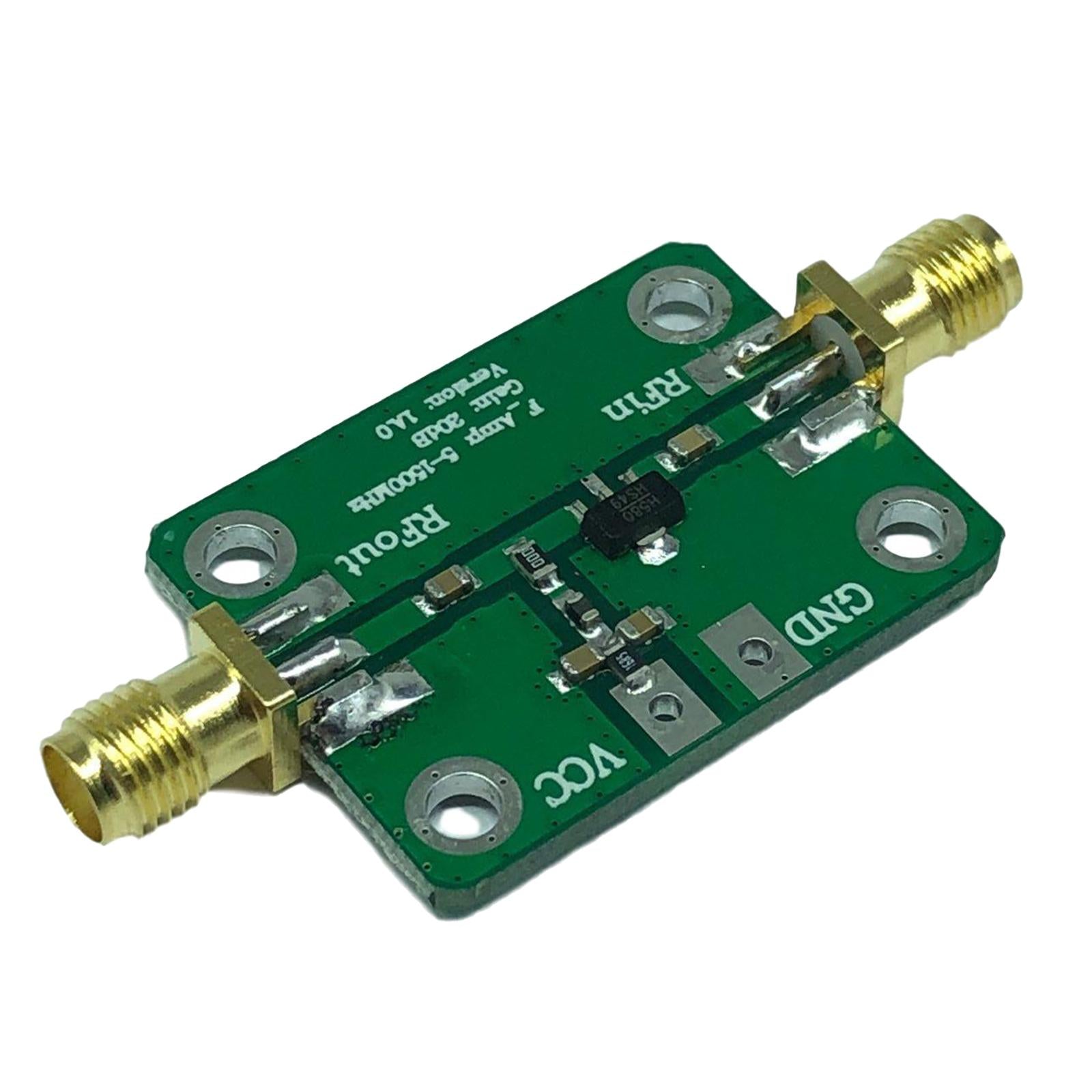 5V Receiver RF Amplifier Gain Module Wideband 20dB Gain Broadband Board