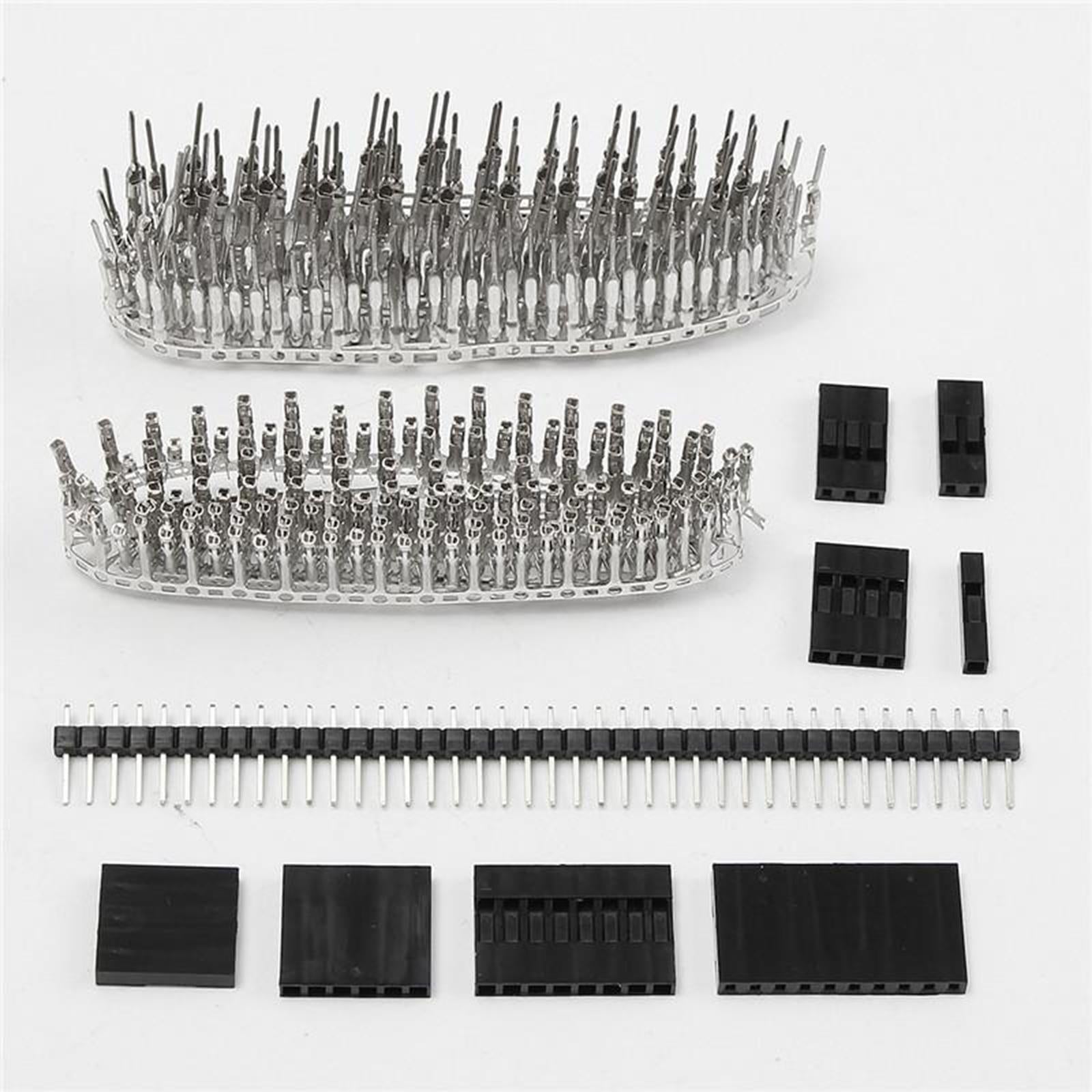 2.54mm Dupont Connector Kit PCB Headers Connector Housing Adaptor Parts