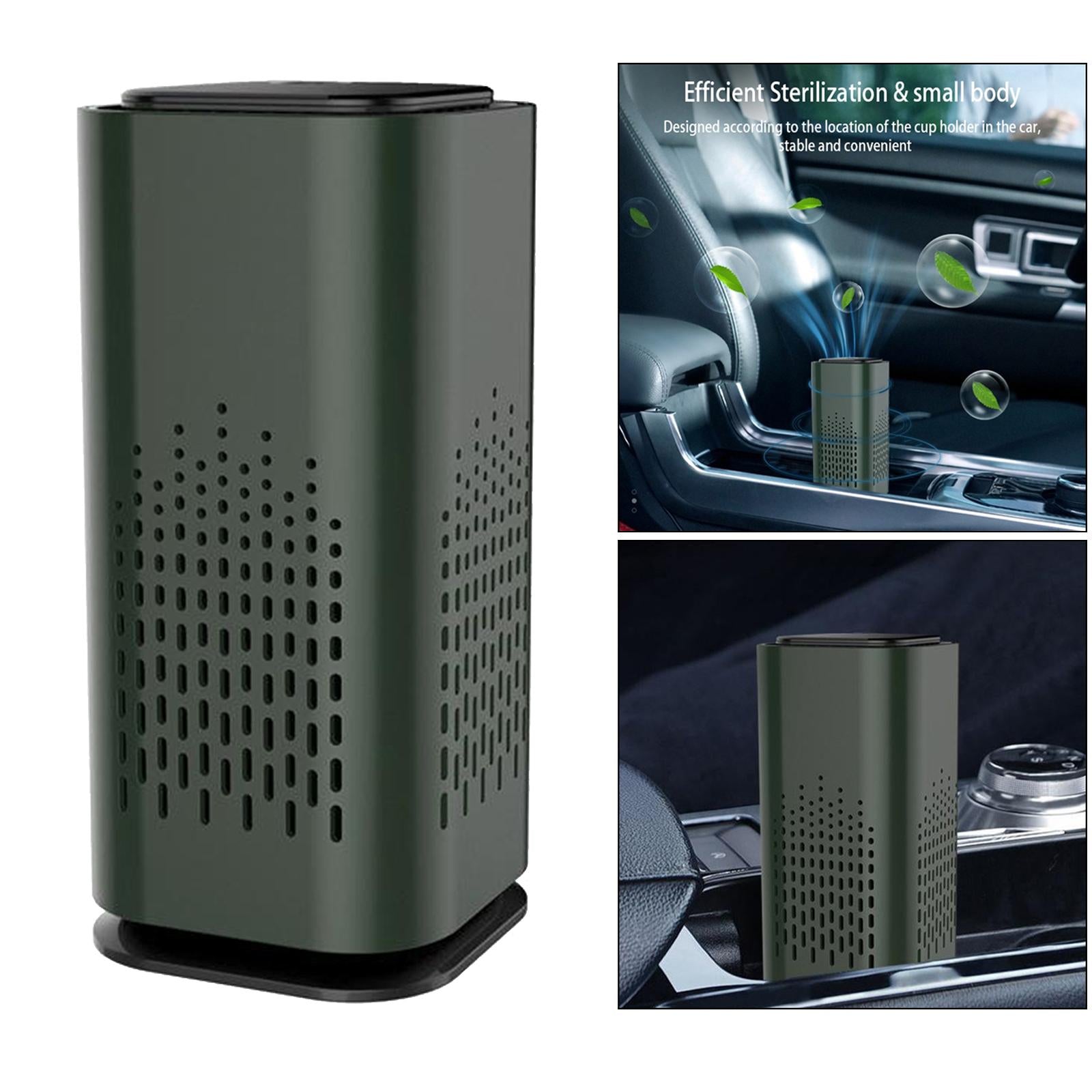 USB Air purifier Ion Generator Portable Air Freshener for Home Car Green