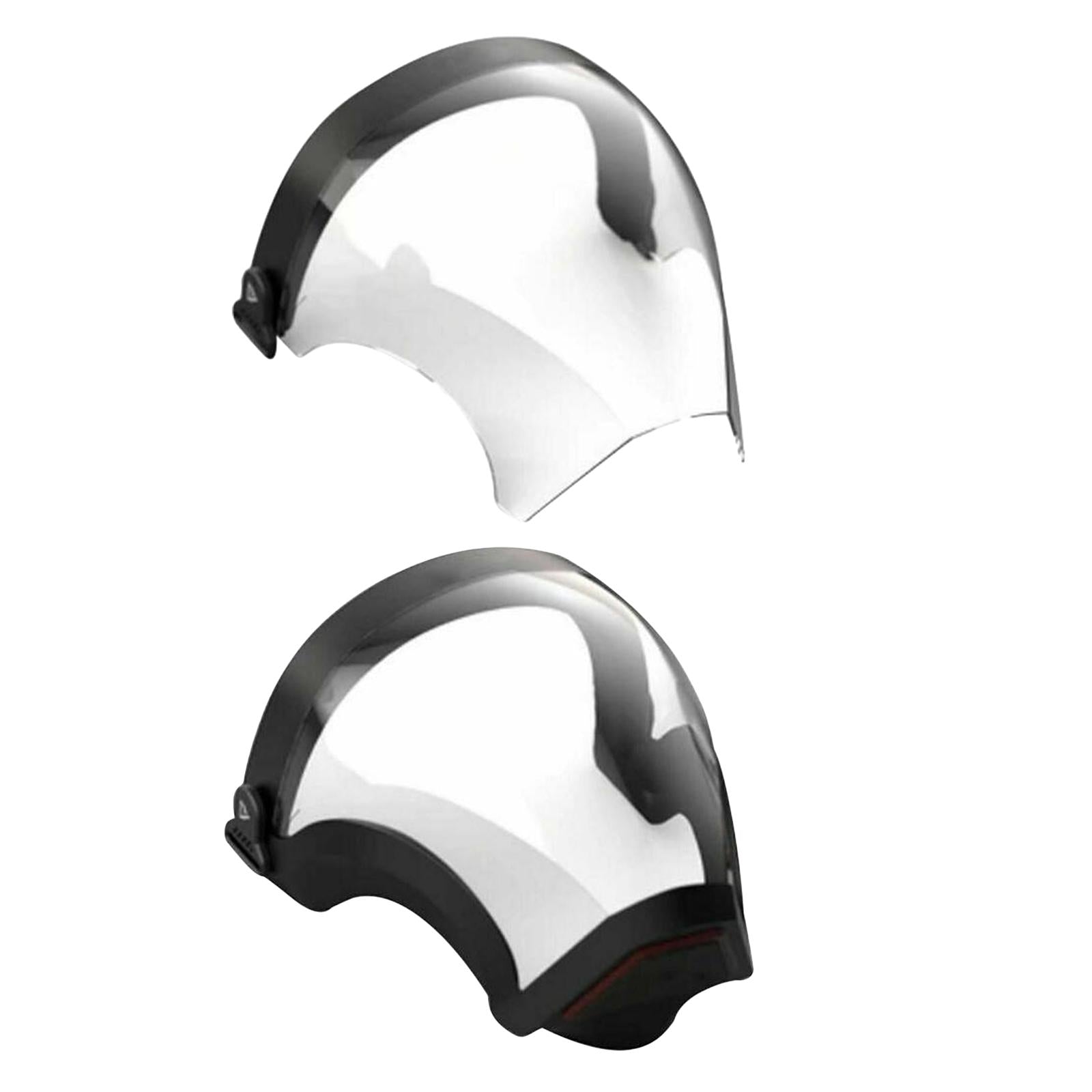 Adults Sport Face Shield Visor Riding Guard Cover Clear Anti-spray Dustproof style 1