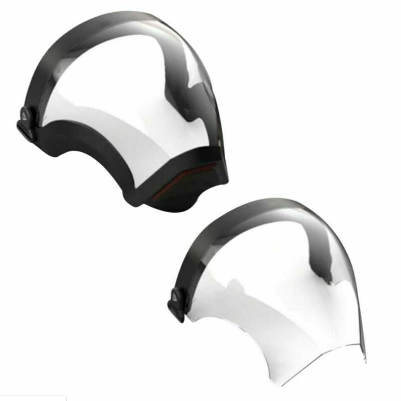 Adults Sport Face Shield Visor Riding Guard Cover Clear Anti-spray Dustproof style 1