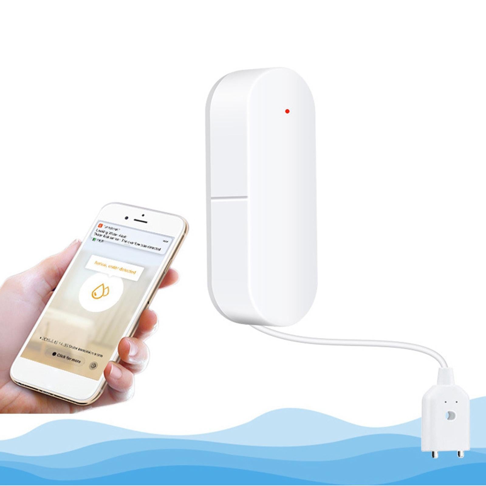 Water Alarm Sensor Sink Basement Water Security Sensor System APP Control