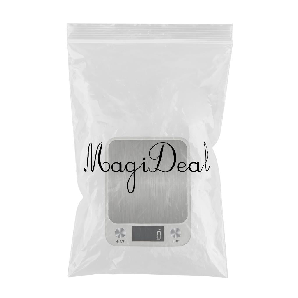 Electronic Digital LCD Weighing Scales Food Kitchen Scale USB White 5kg
