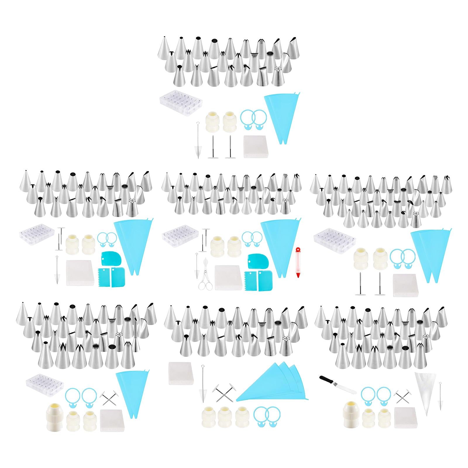Cake Nozzles Baking Supplies Tips Cake Decorating Tool 134 Pieces Style 1