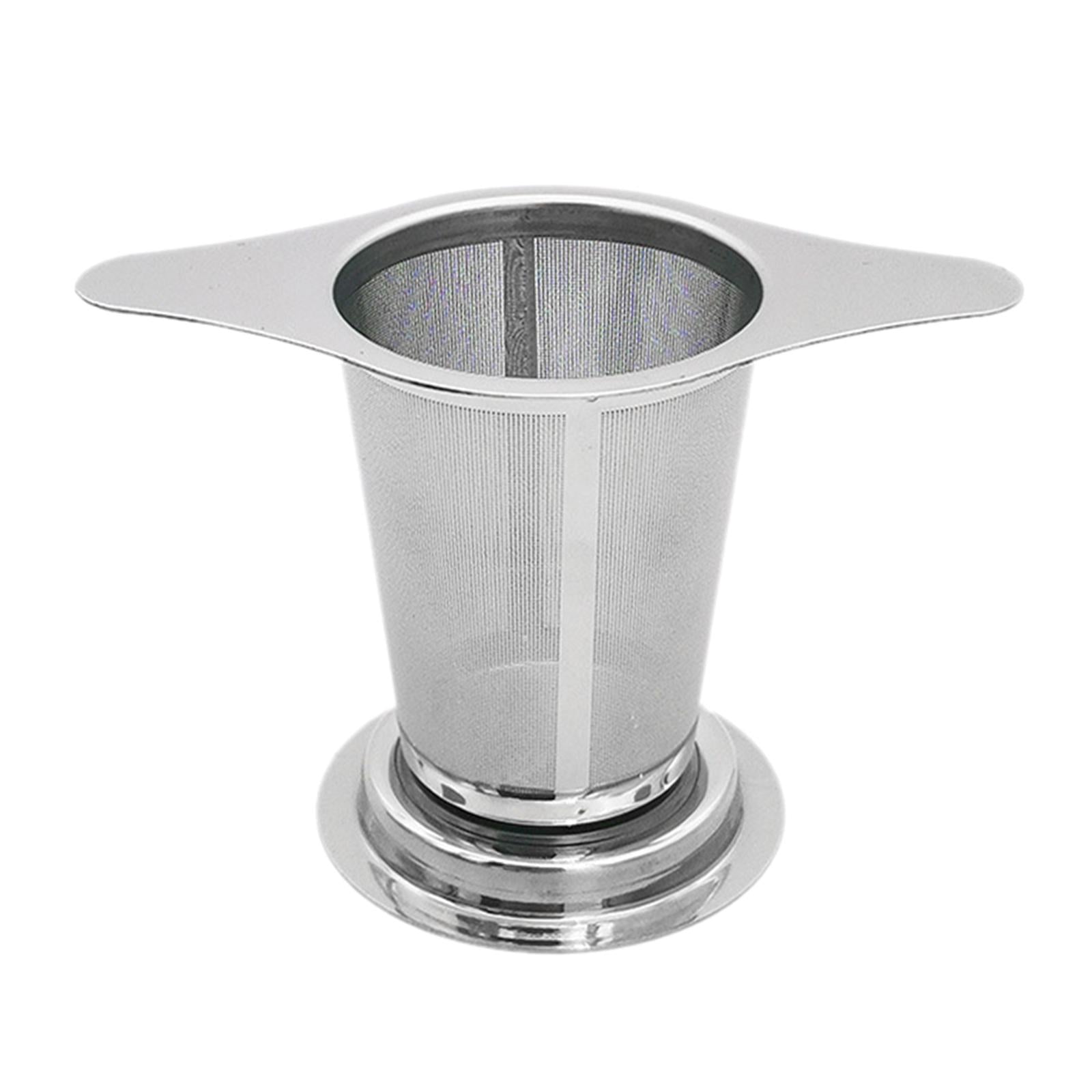 Double Handle Tea Infuser Fine Mesh Filters Tea Strainer Steeper Extra Fine