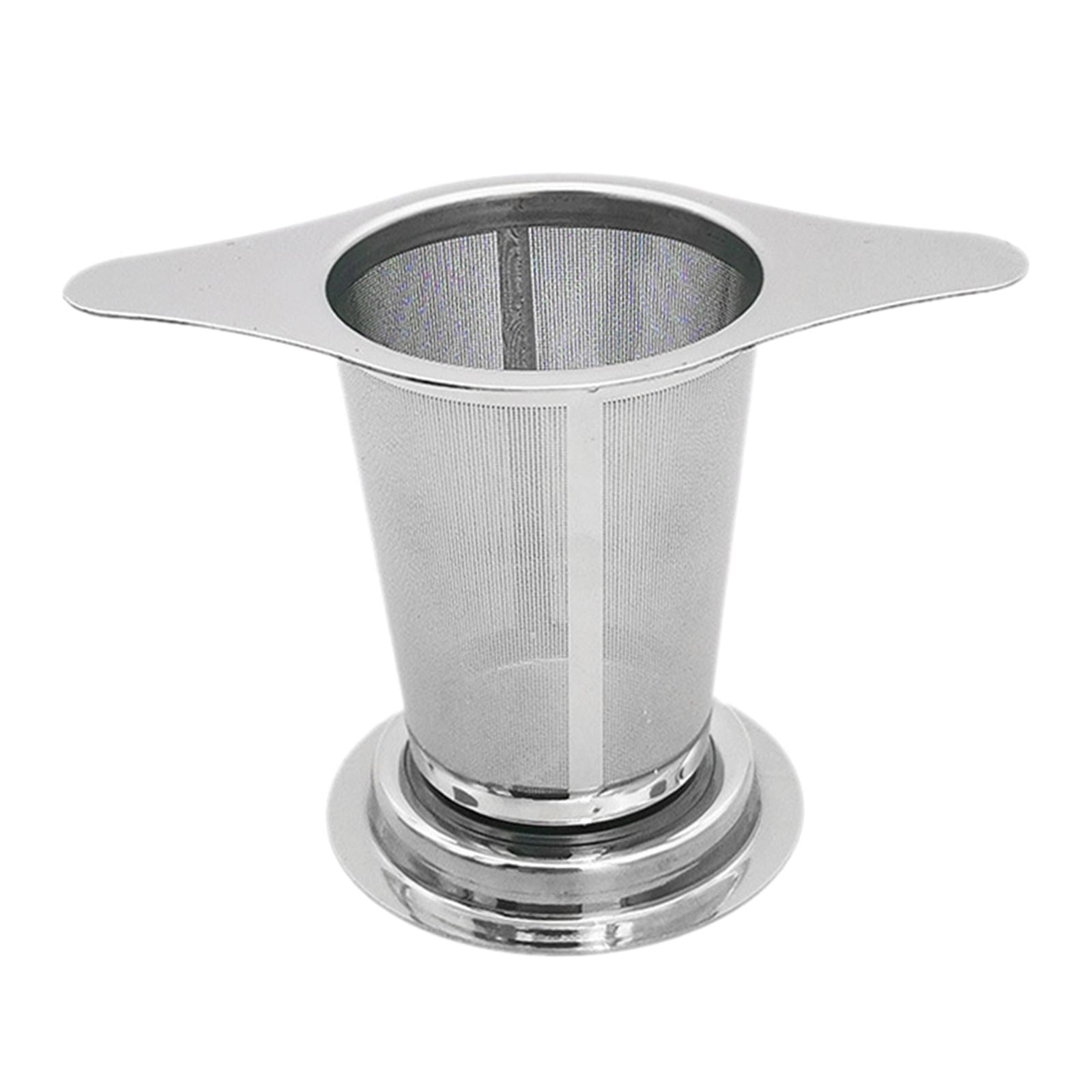 Double Handle Tea Infuser Fine Mesh Filters Tea Strainer Steeper Extra Fine