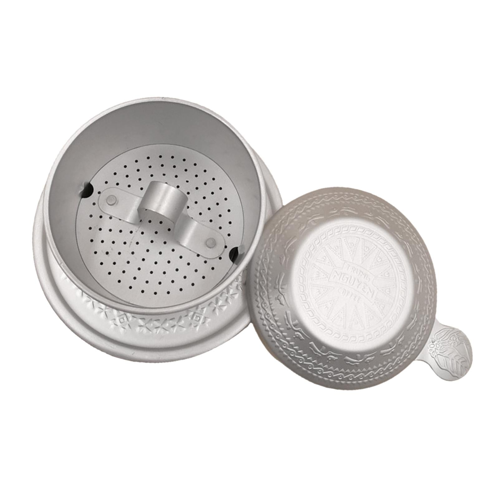 Portable Aluminum Vietnam Coffee Dripper Filter Coffee Maker