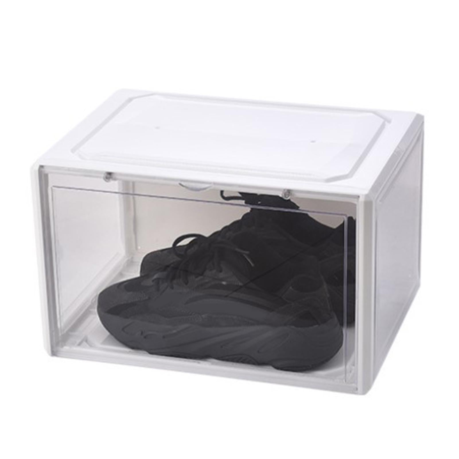 Strong Plastic Stackable Storage Box Boxes Containers Home Organizer W ...