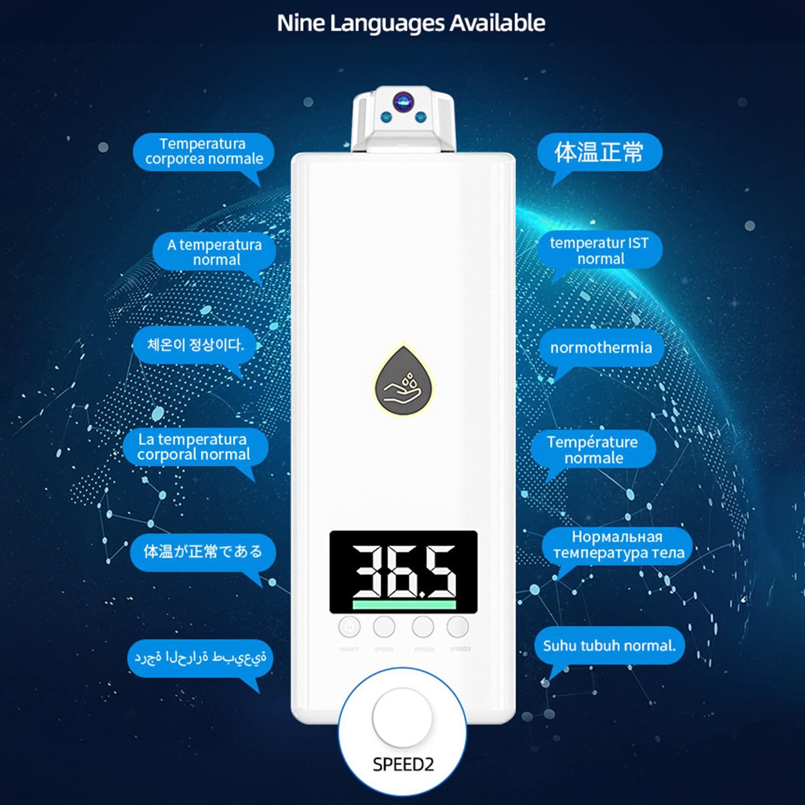 Touchless Thermometer with Soap Dispenser K10 PRO High Accuracy with Alarm